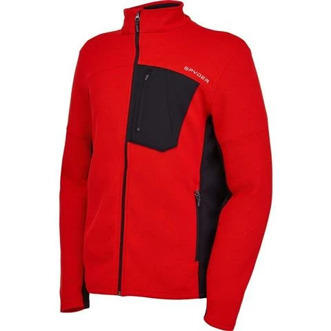 Spyder Men's Bandit Full Zip Fleece Jacket - Image 9