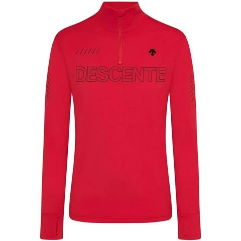 Descente Men's 1/4 Zip T-Neck Shirt