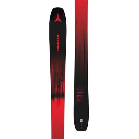 Atomic Men's Maverick 95 TI Skis - Image 2