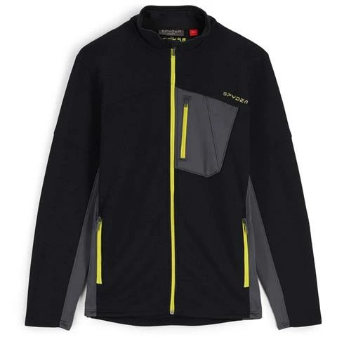 Spyder Men's Bandit Full Zip Fleece Jacket - Image 3